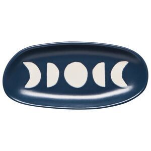 Gardenland Ink Imprint Moon Phase Trinket Tray New Ceramic